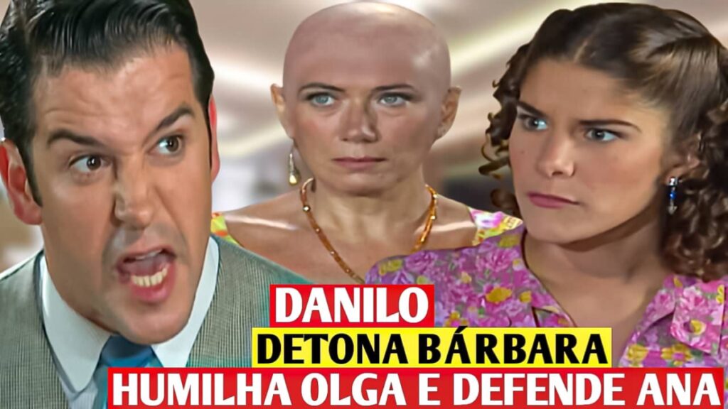 A L T: "Danilo descobre que quadro é falso, detona Bárbara e joga verdades na cara de Olga: "Vergonha de você""