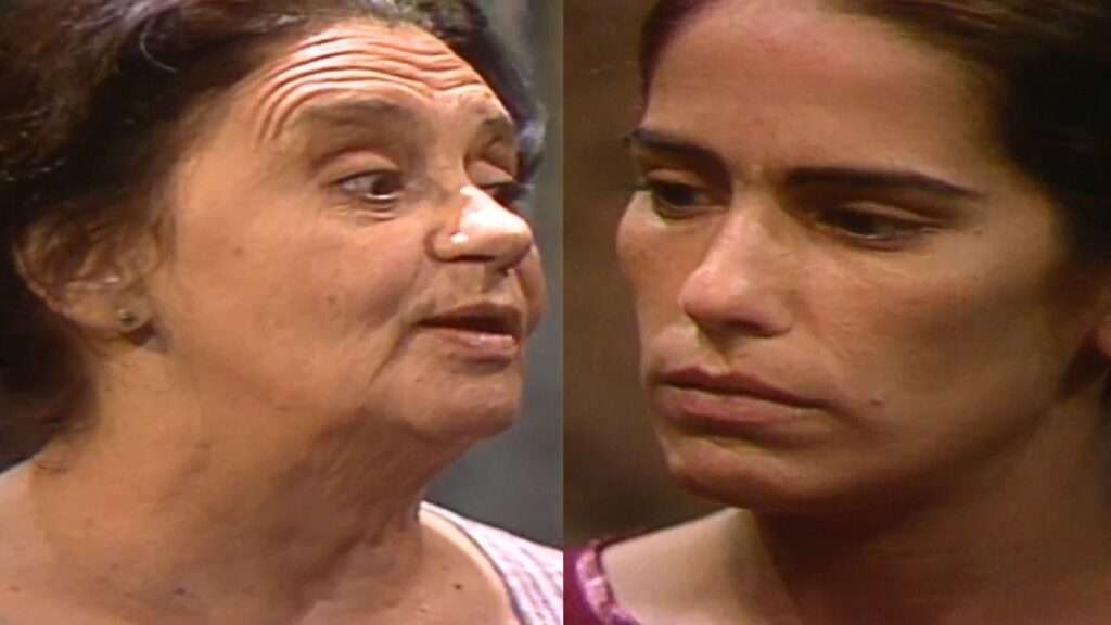 A L T: "Isaura ameaça Raquel e apoia Ruth após descobrir que foi usada: 'Não perdoo'