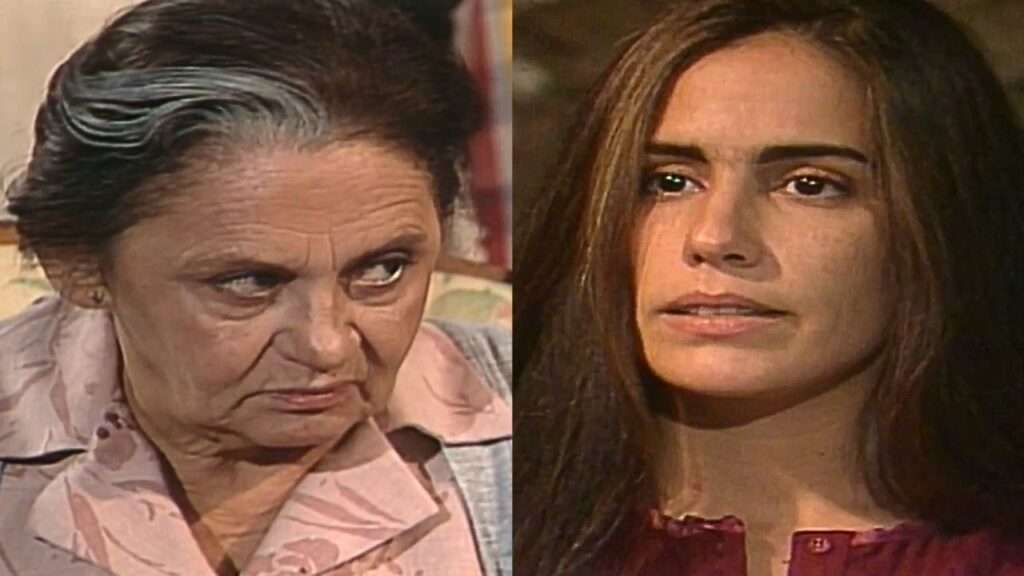 A L T: "Isaura peita Raquel e a obriga a confessar crime abominável"