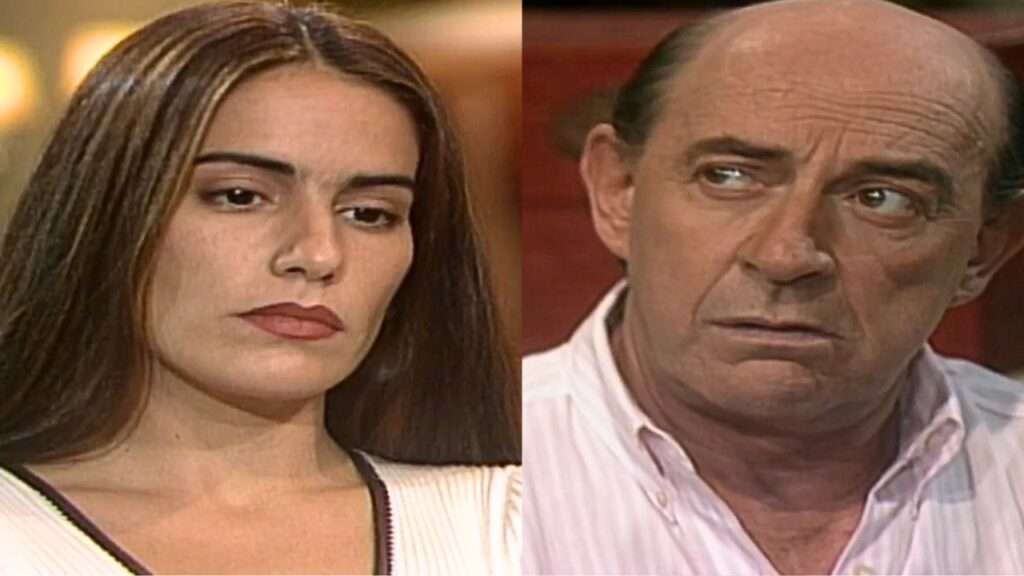 A L T: "Virgílio tenta intimidar Ruth, leva invertida e é colocado contra a parede: 'Confessa'"