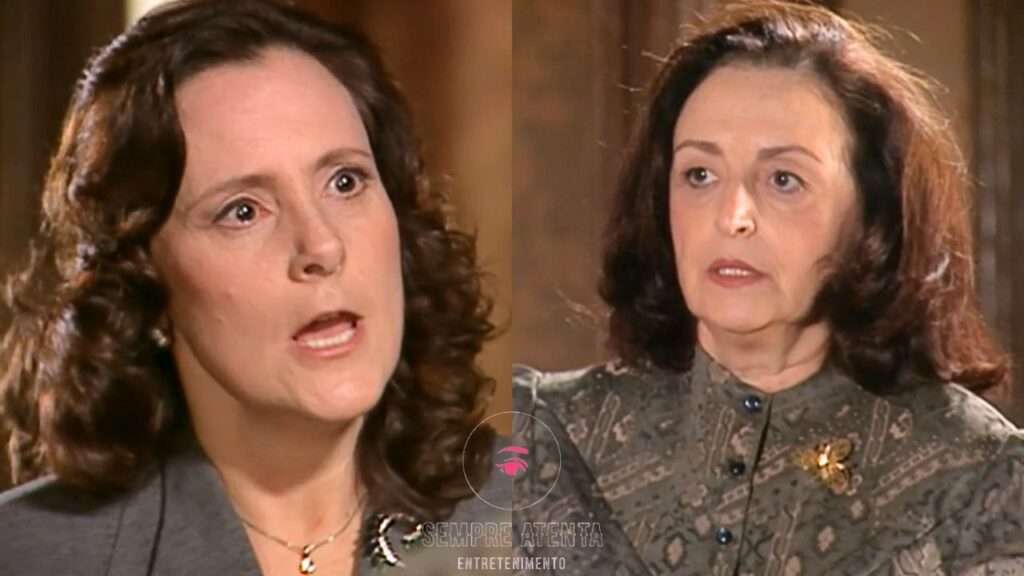 A L T: "Agnes dá surra em Débora, ameaça Cristina e revela segredo tenebroso: "Parasita"