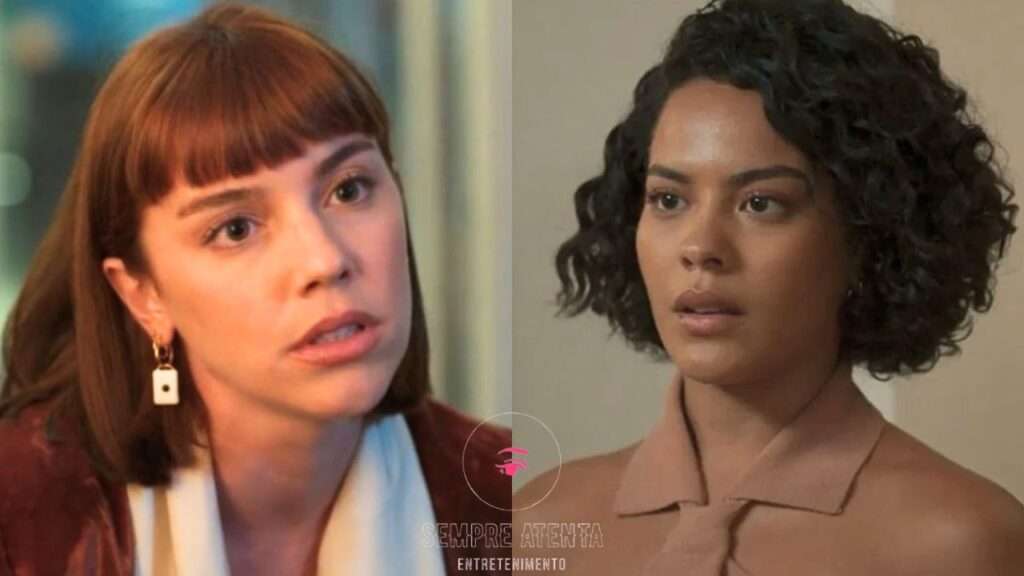 Solange e Maria de Fátima se encaram em Vale Tudo