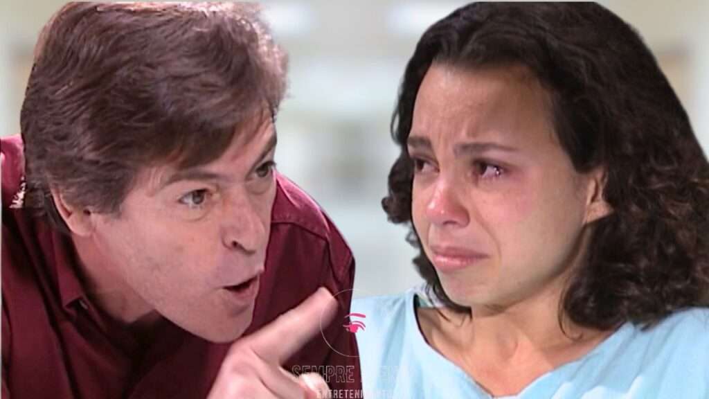 Daniel dá bronca em Joyce no hospital.