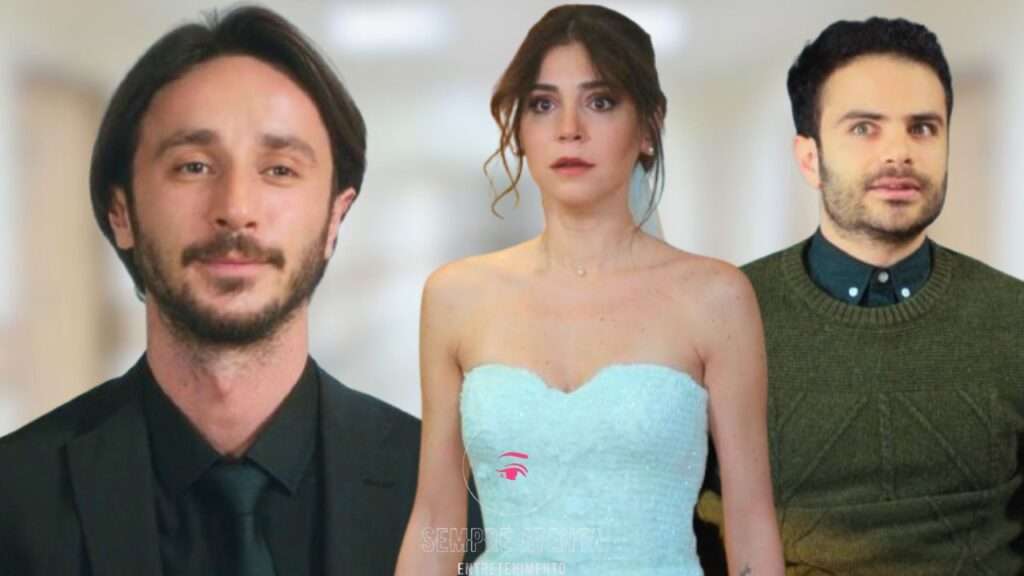 Emre e Satilmes fazem grande surpresa para Ceyda.