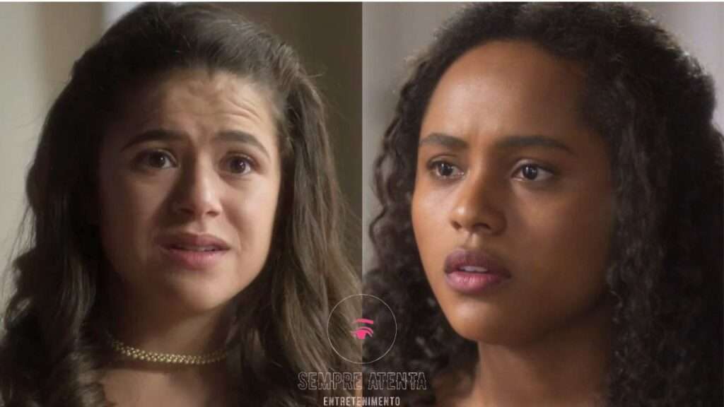 Bia encara Beatriz após salvá-la de crise de asma em Garota do Momento