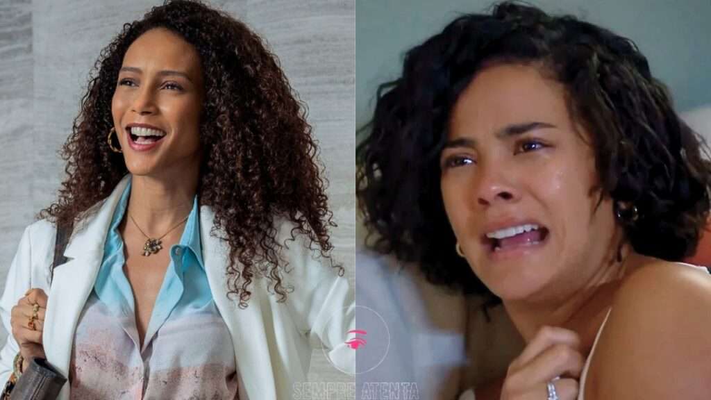 Fátima implora ajuda de Raquel ao ser desmascarada por Celina.