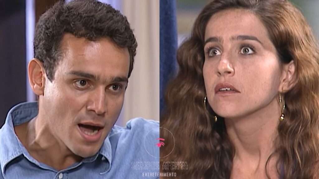 Mariana é expulsa de casa após trair Léo.