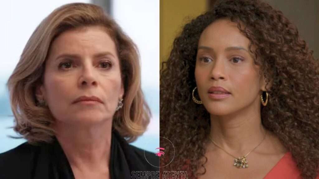 Odete e Raquel cenas Vale Tudo 2025.