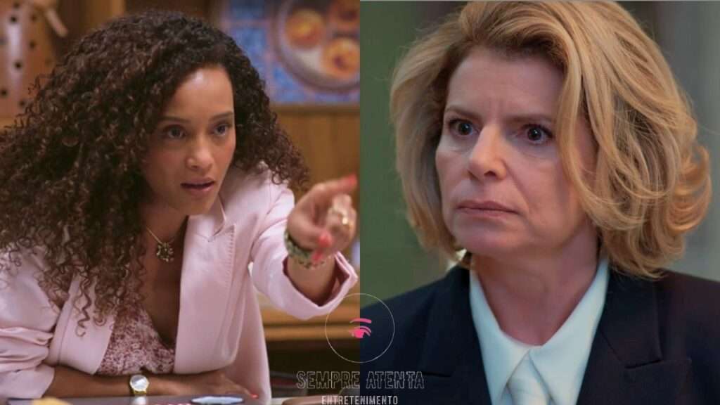 Raquel esbofeteia Odete