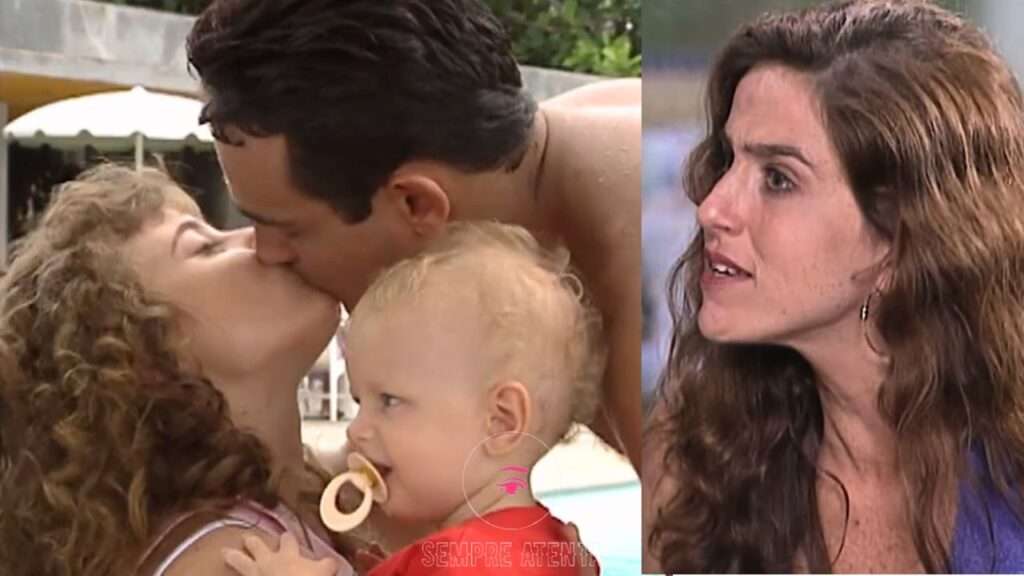 Leonardo assume Dudu e pede Lu em casamento.