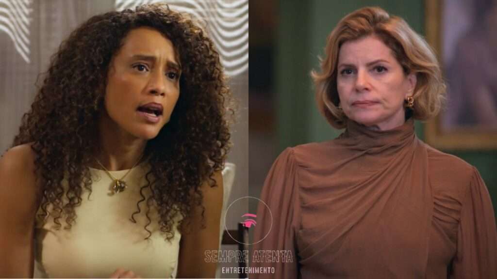 Raquel bota Odete para correr após ela tentar suborná-la.