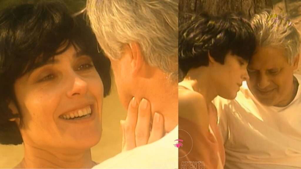 Diná e Otávio se reencontram após a morte.