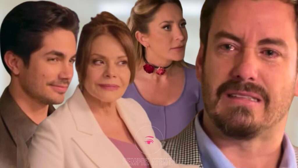 Mateo e Ofélia desmascaram Paula.