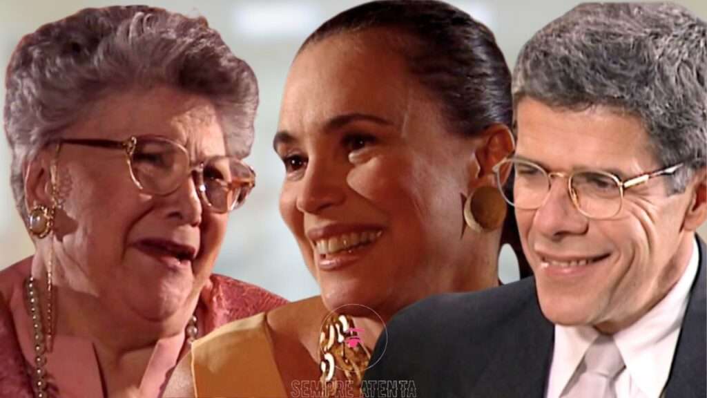 Olga se emociona ao descobrir que primeiro bisneto está a caminho.