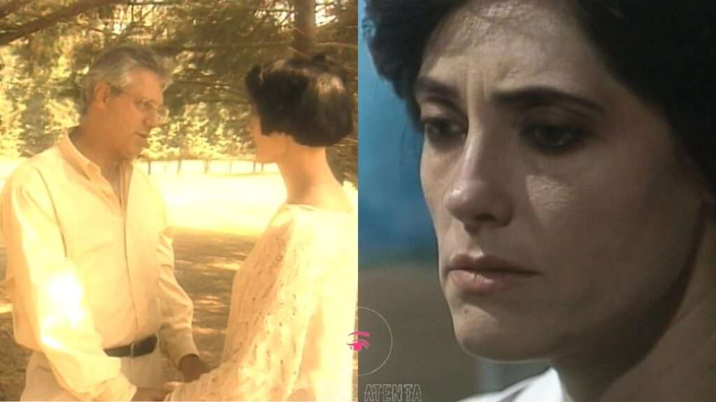 Otávio aparece para Diná e dá aviso.