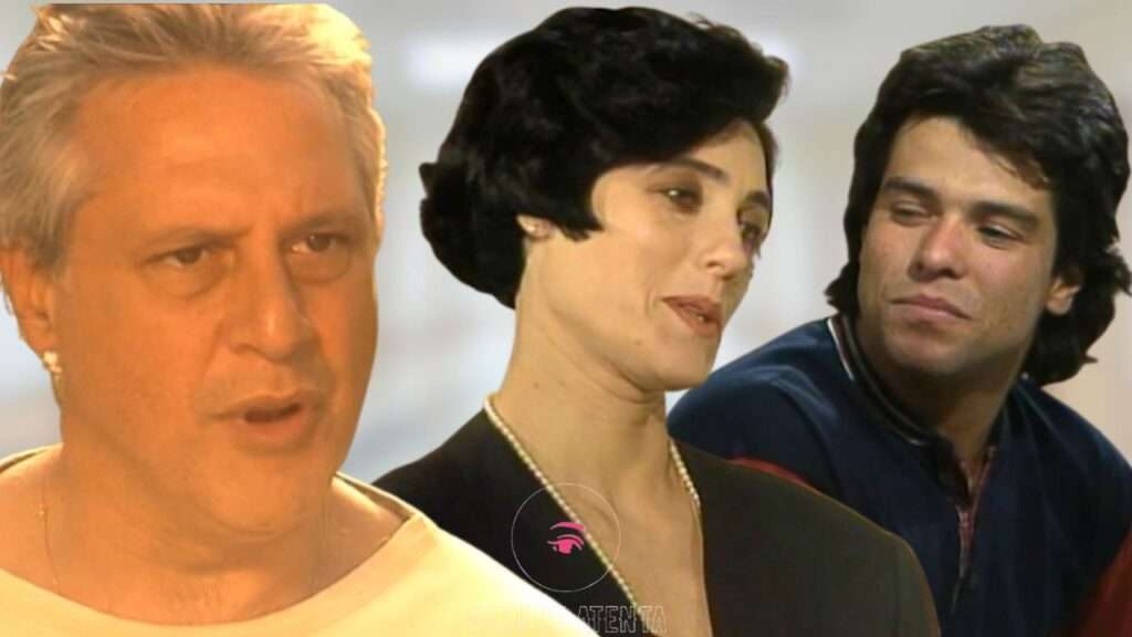 Otávio sente ciúmes ao ver Téo se aproximando de Diná.