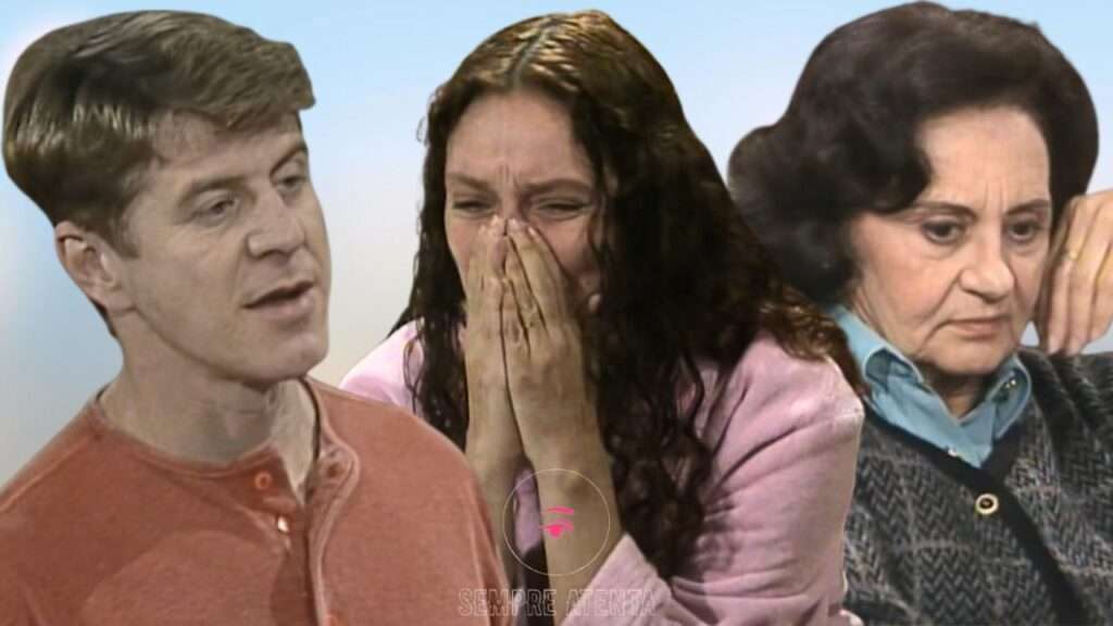 Raul obriga Andreza a escolher entre ele e Guiomar.