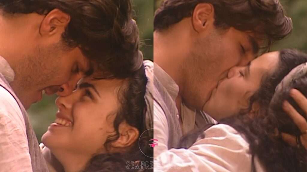 Reencontro Giuliana e Matteo.