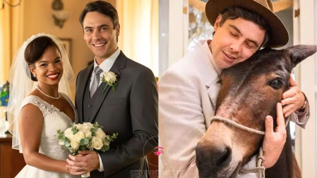 Candinho e Dita se casam em Êta Mundo Melhor.