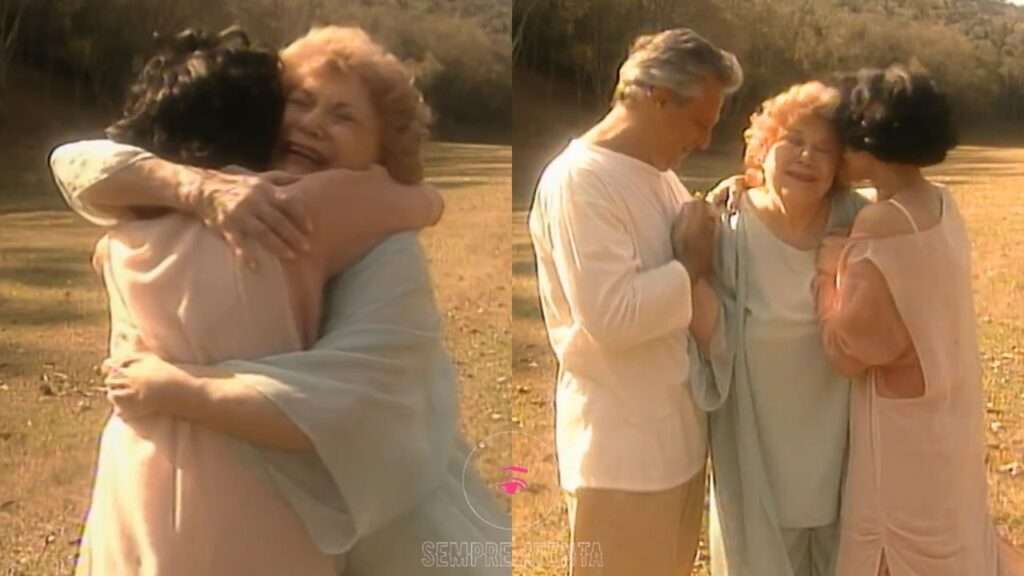 Diná e Maroca se reencontram.