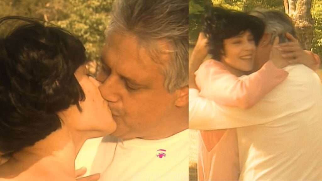 Diná e Otávio se reencontram em A Viagem.