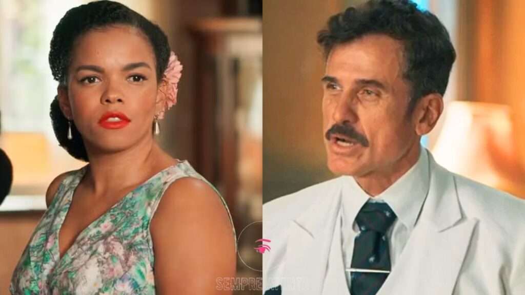 Dita confronta Ernesto e exige paradeiro de Estela.