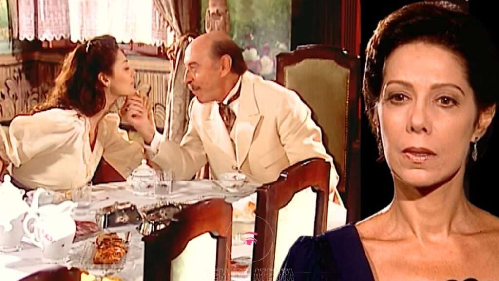 Francesco leva Paola para a mansão.