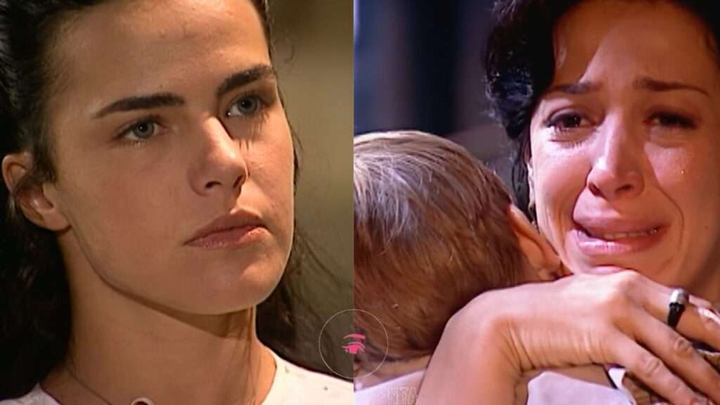 Giuliana encontra mulher que adotou seu filho.