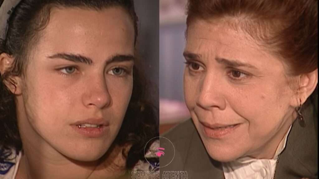 Mariana pede perdão a Giuliana.