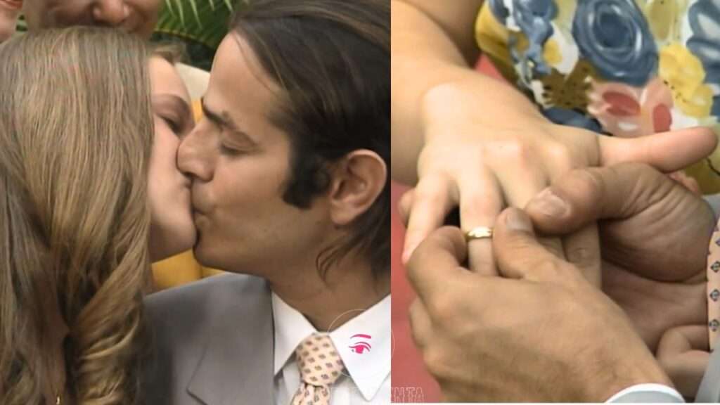 Tato pede Bia em casamento.