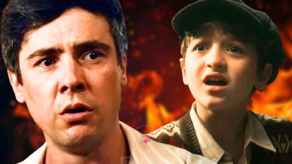 Candinho salva Samir de incêndio.