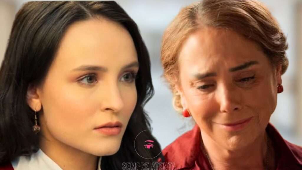 Estela prova que Zulma trocou teste de gravidez.