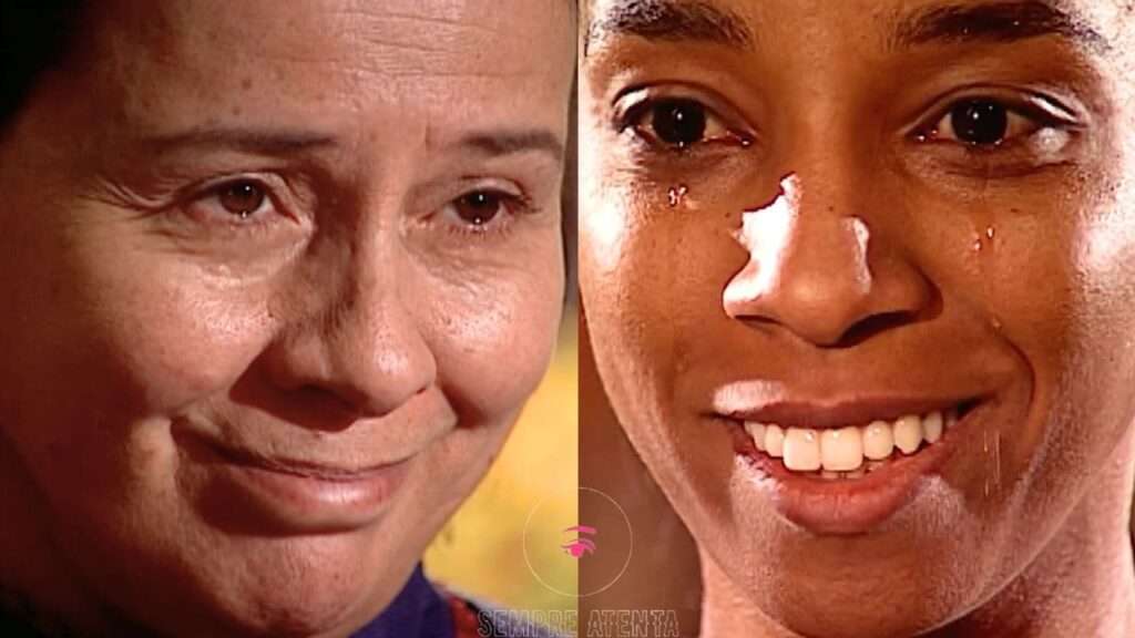 Maria do Socorro (Débora Duarte) sela as pazes com Naná.