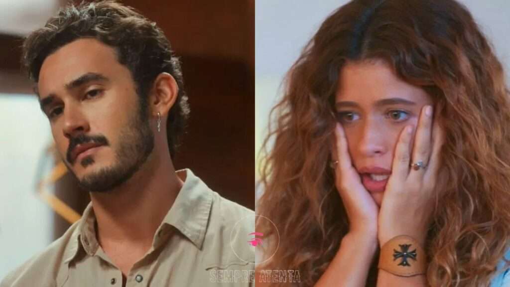 João Raul não suporta término com Agrado.