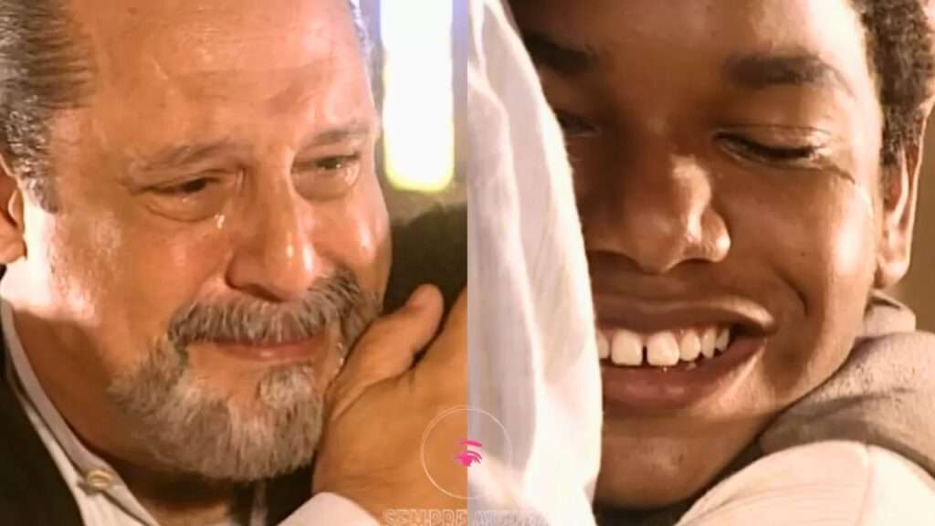 José Alceu revela a Gumercindo que é seu filho biológico.