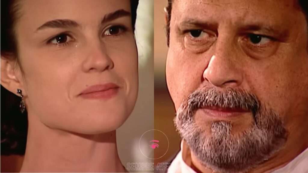 Rosana fica grávida de Marco Antônio em Terra Nostra.